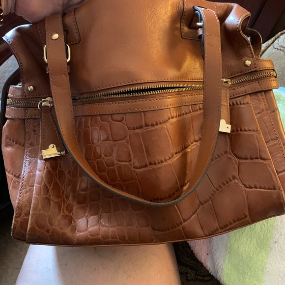 Brown leather purse - Picture 5 of 14